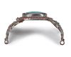 A MUGHAL TURQUOISE AND GEM-SET SILVER BAZUBAND, INDIA, 19TH CENTURY