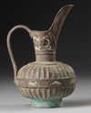 A GILT KHURASAN BRONZE EWER, PERSIA, 12TH-13TH CENTURY