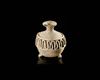 A SMALL TRIPOD FLASK, UMAYYAD, SYRIA, 7TH-8TH CENTURY