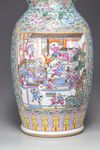 A large Chinese famille rose vase