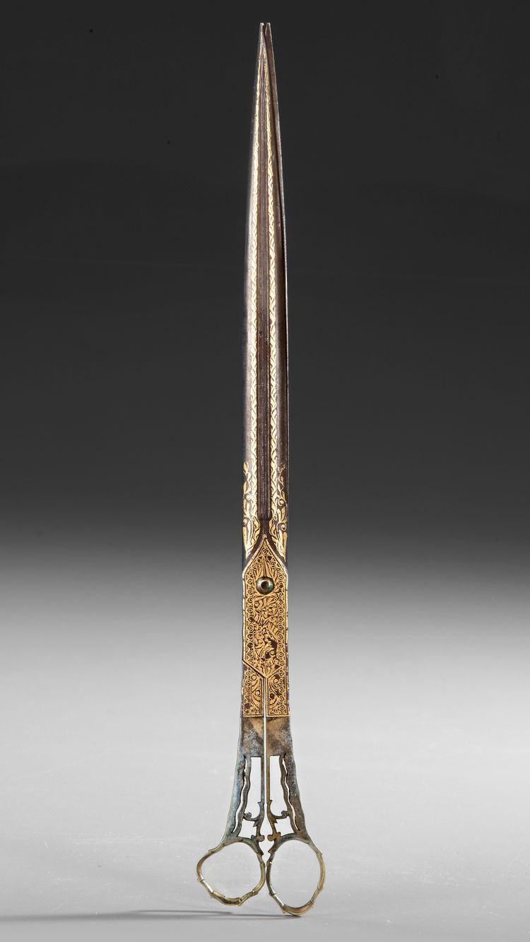 CALLIGRAPHER’S SCISSORS, OTTOMAN TURKEY, 19TH CENTURY