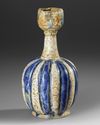 A KASHAN LUSTRE POTTERY BOTTLE,  PERSIA, 13TH CENTURY