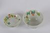 A PAIR OF CHINESE FAMILLE ROSE 'BITTER MELON BOWLS WITH COVER, 19TH-20TH CENTURY