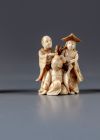 A JAPANESE NETSUKE CARVING