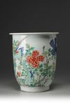A CHINESE FAMILLE VERTE JARDINIERE, KANGXI PERIOD (1662-1722)