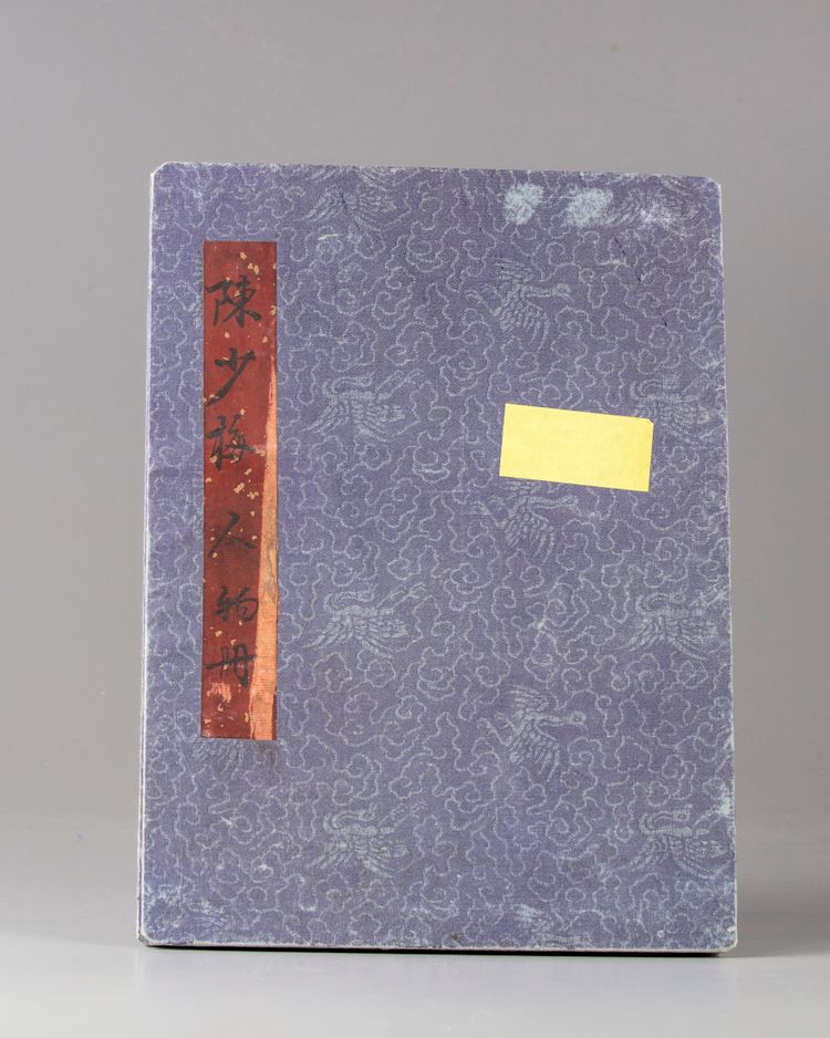 TWO CHINESE CALLIGRAPHY AND PAINTINGS BOOKS, 20TH CENTURY