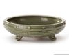 A CHINESE LONGQUAN CELADON 'EIGHT TRIGRAMS' TRIPOD CENSER, LATE YUAN/EARLY MING DYNASTY (13TH-14TH CENTURY)