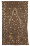 AN OTTOMAN EMBROIDERED HANGING PANEL,19TH CENTURY