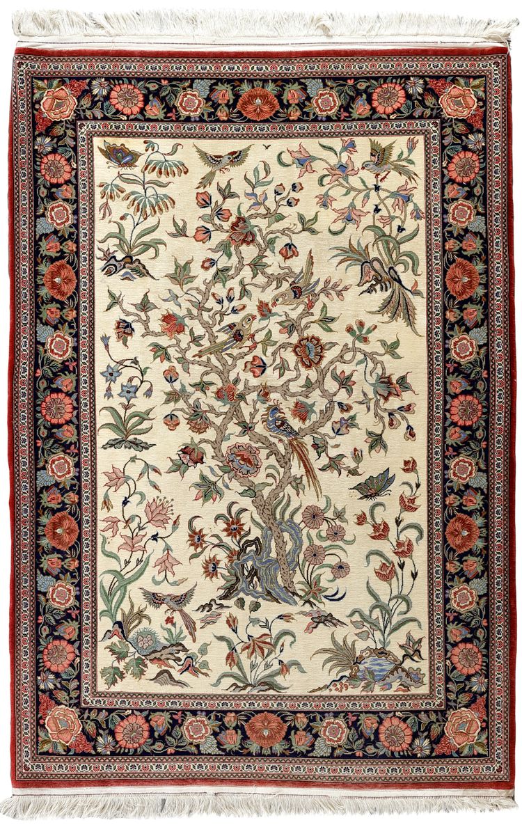 A FINE GHOM RUG