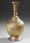 A FINE MUGHAL GILT-BRONZE VASE, INDIA, 17TH CENTURY