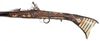 A MAROCCAN MIQUELET LOCK LONG GUN, 19TH CENTURY