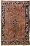 A BAGSCHEICH HERIZ CARPET, NORTH WEST PERSIA