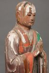 A JAPANESE SCULPTURE OF JIZÔ BOSATSU 地蔵菩薩, EDO PERIOD (1600-1868)