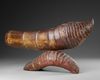 A CHINESE BAMBOO DRAGON CARVING, QING DYNASTY (1644-1911)