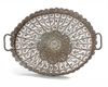 AN INDIAN SILVER FILIGREE TRAY, 19TH CENTURY