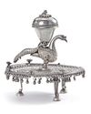 A SILVER BURNER, INDIA, 19TH CENTURY