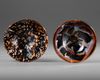TWO SMALL CHINESE 'TORTOISESHELL' GLAZED BOWLS, QING DYNASTY (1644–1911)