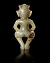 A CHINESE JADE OF A HUMAN FIGURE, NEOLITHIC PERIOD,  (c. 3300–2600 BC)