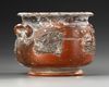 A ROMAN RED CLAY BOWL WITH EROTIC SCENES, CIRCA 1ST-2ND CENTURY A.D.