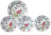 FOUR CHINESE FAMILLE ROSE DISHES, 18TH CENTURY