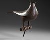 A PERSIAN STEEL BIRD, ZAND DYNASTY 18TH CENTURY