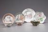 A lot of seven Chinese porcelain items