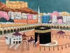 A MINIATURE PAINTING, VIEW OF MECCA