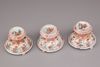 Three imari porcelain salts