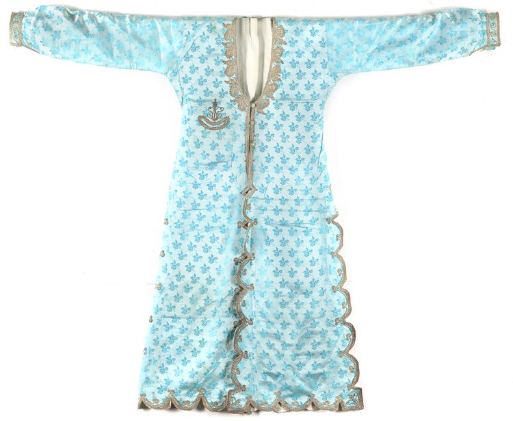 An Ottoman embroidered lady's Robe or Anteri