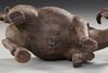 A CHINESE TERRACOTTA BULL, 19TH-20TH CENTURY