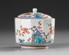 A JAPANESE PORCELAIN KAKIEMON POT WITH COVER, EDO PERIOD, 18TH CENTURY