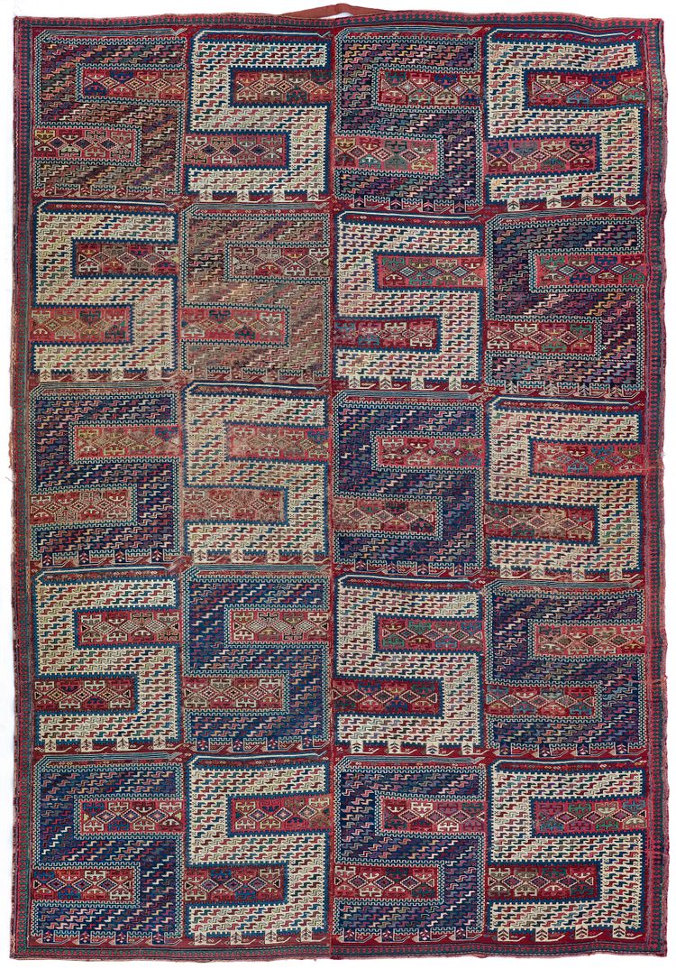 A DRAGON ZILI RUG, AZERBAIJAN, LATE 18TH CENTURY