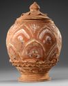 A CHINESE BUDDHIST JAR, YUAN DYNASTY (1279-1368 AD)