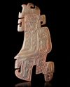 A CHINESE JADE OF A PARROT, SHANG DYNASTY (c 1600-1046 BC)