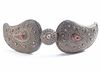 A KURDISH SILVER BUCKLE, NORTHERN IRAQ, EARLY 20TH CENTURY