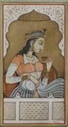 A PORTRAIT OF A MUGHAL LADY, 20TH CENTURY