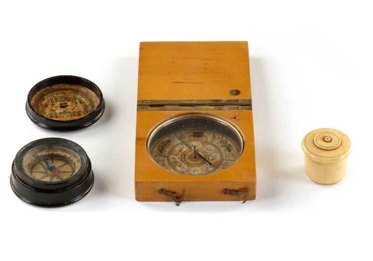 THREE OTTOMAN QIBLA INDICATORS, 19TH CENTURY