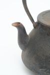 A Japanese cast-iron kettle (tetsubin)