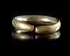 AN ELECTRUM RING WITH PHOENICIAN INSCRIPTION, 6-7TH CENTURY BC