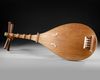 A JAPANESE BIWA  TRADITIONAL LUTE INSTRUMENT