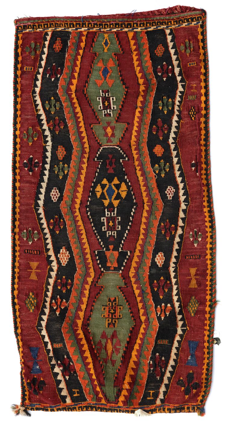 A KILIM ANATOLIAN ERZURUM RUG, CIRCA 1900