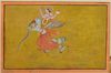 VISHNU RIDING ON GARUDA, KANGRA SCHOOL, LATE 18TH CENTURY