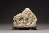 A celadon jade boulder