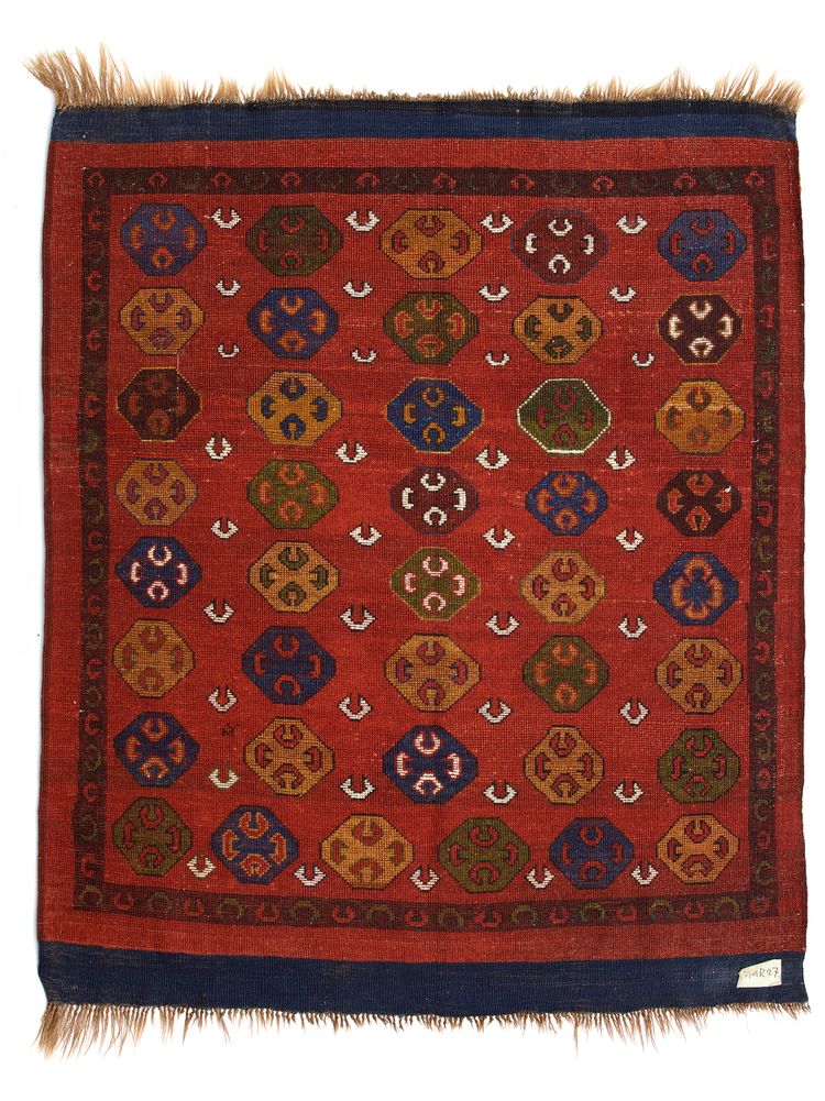 A KONYA RUG WITH UNUSUAL DESIGN, CIRCA 1960