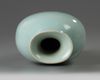 A Chinese pale celadon-glazed slender vase
