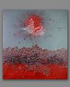 An Islamic Syrian painting by Yaser Al Gharbi