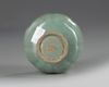 A Korean celadon-glazed stem cup
