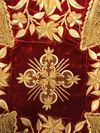 TWO OTTOMAN EMBROIDERED VELVET PANELS, TURKEY, EARLY 20TH CENTURY