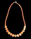 AGATE BEADED NECKLACE