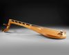 A JAPANESE BIWA  TRADITIONAL LUTE INSTRUMENT